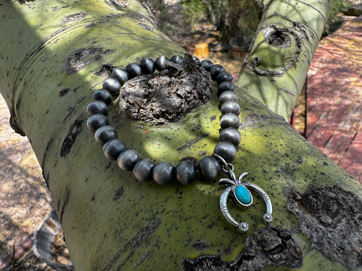 Faux Pearl Stretch Bracelet image 3