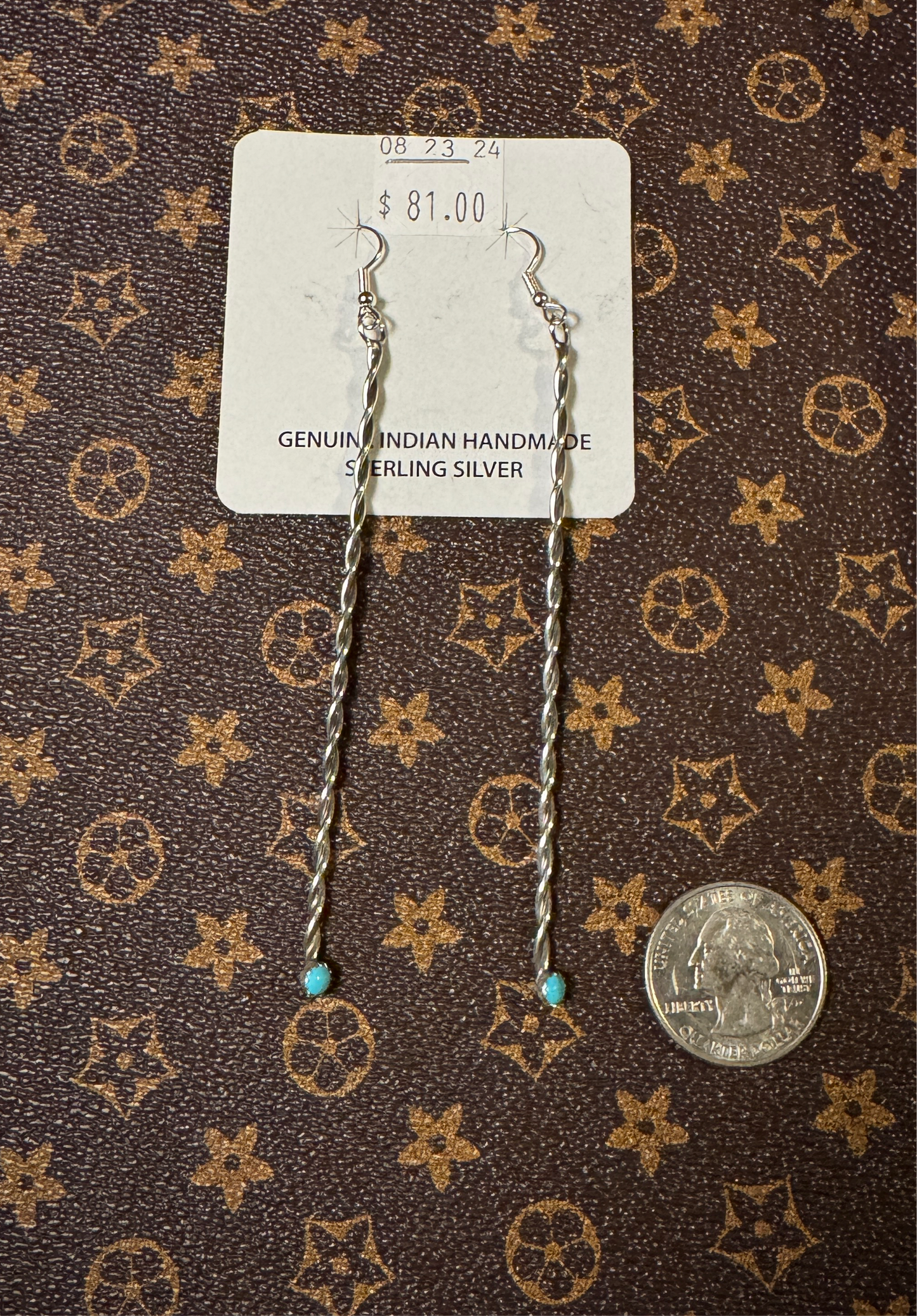 Swizzle stick earrings - West Spork Mercantile