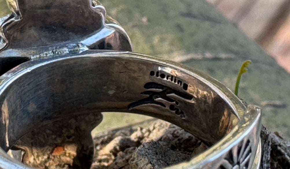 Pixie Turquoise Ring - Adjustable - West Spork Mercantile