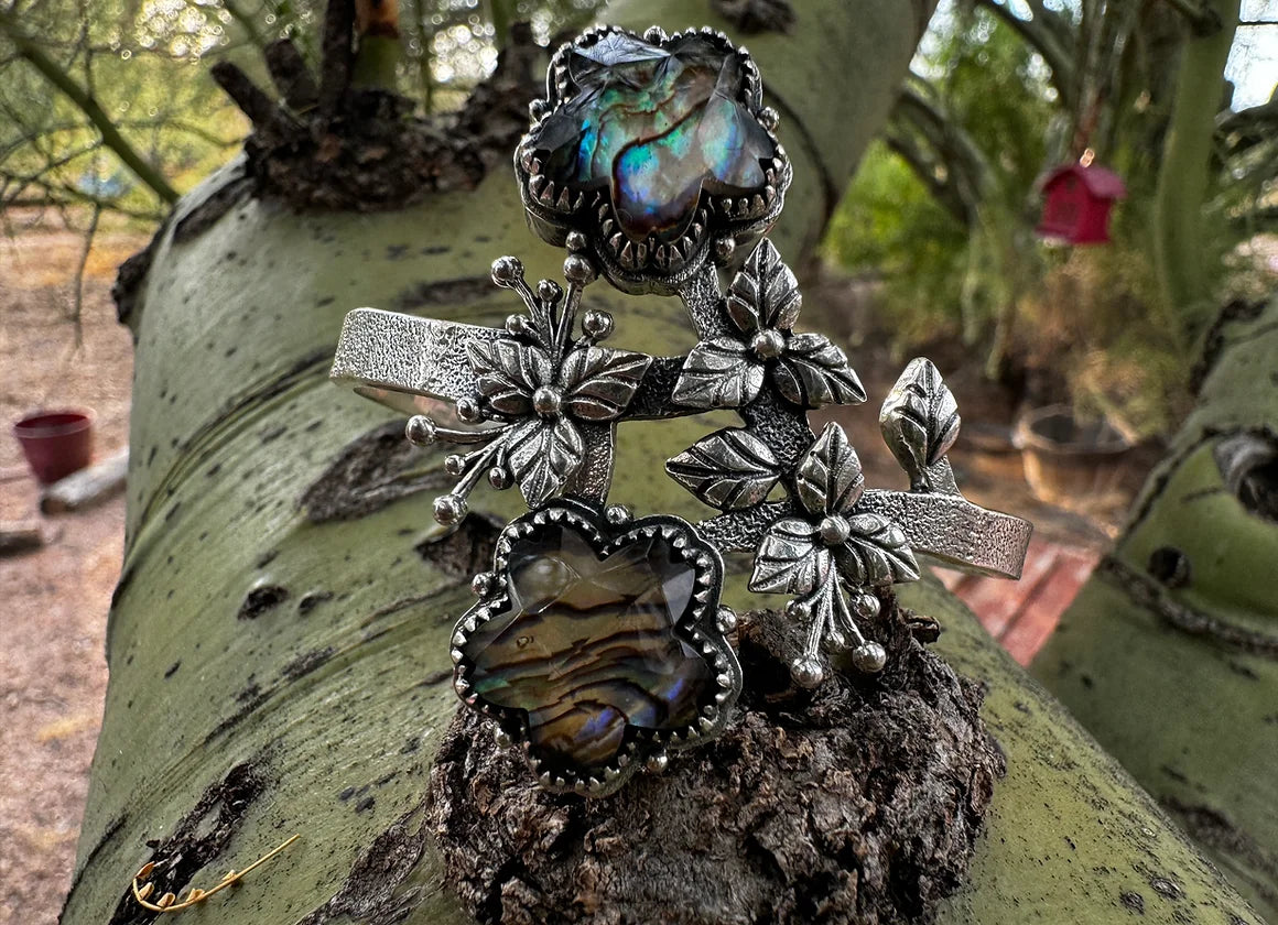 Abalone Doublet Cuff - West Spork Mercantile