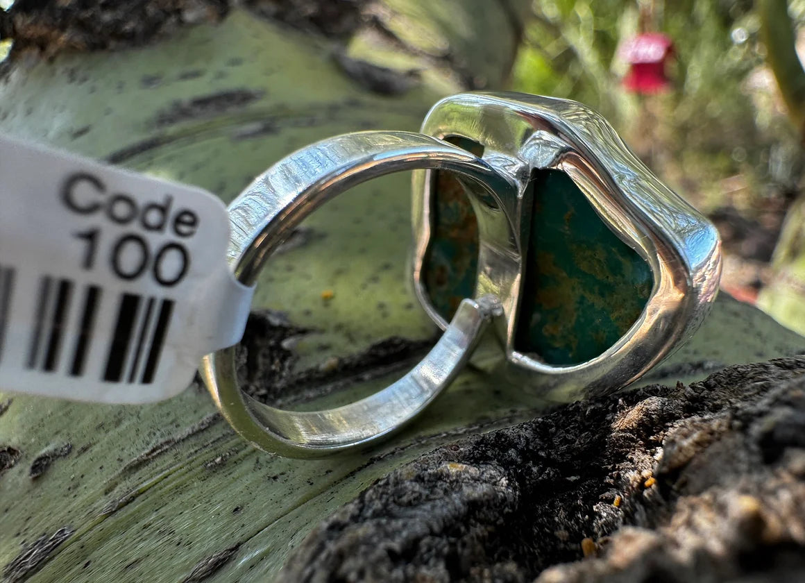 Rough Turquoise Ring - West Spork Mercantile