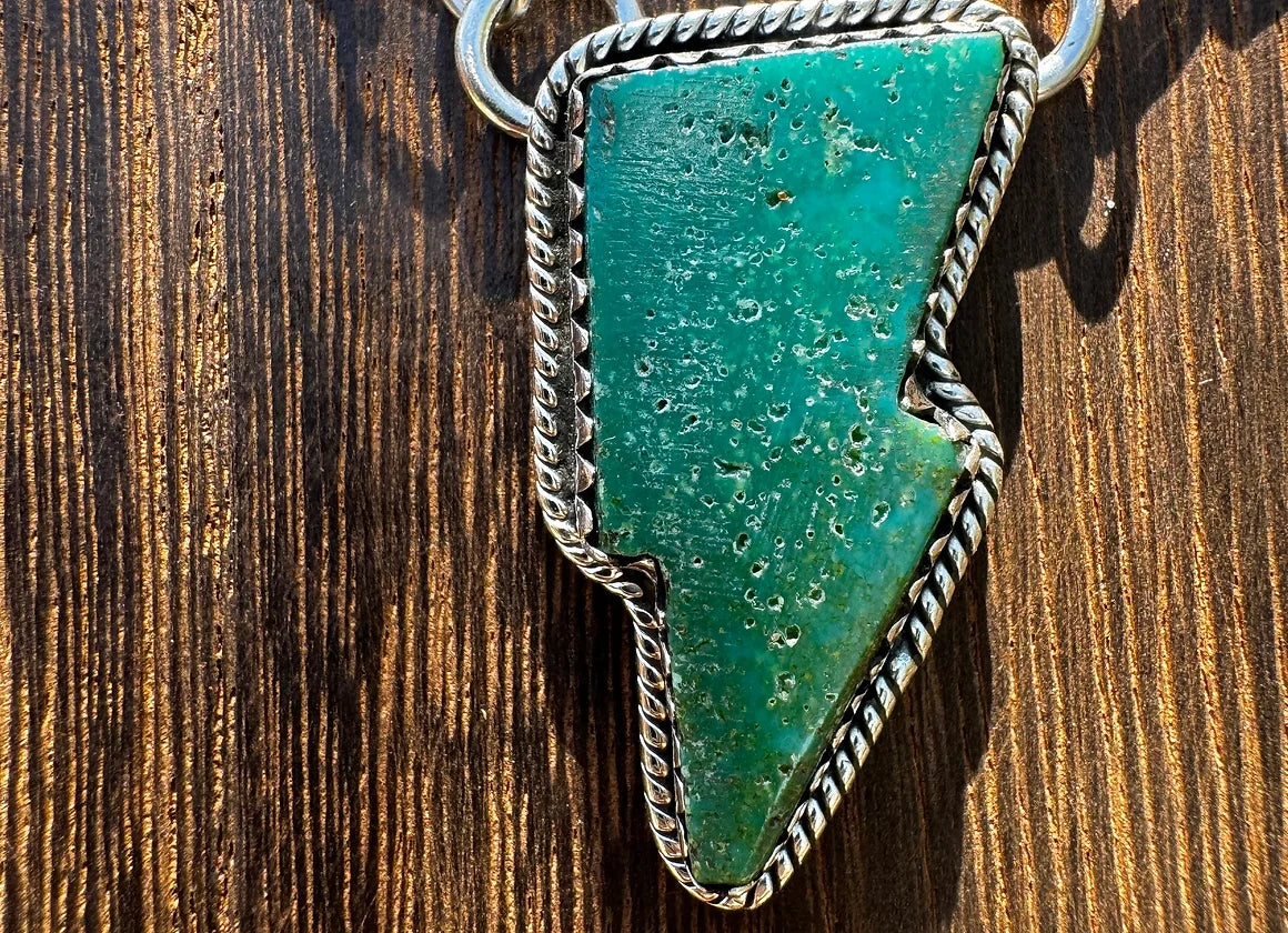 Royston Bolt Necklace - West Spork Mercantile