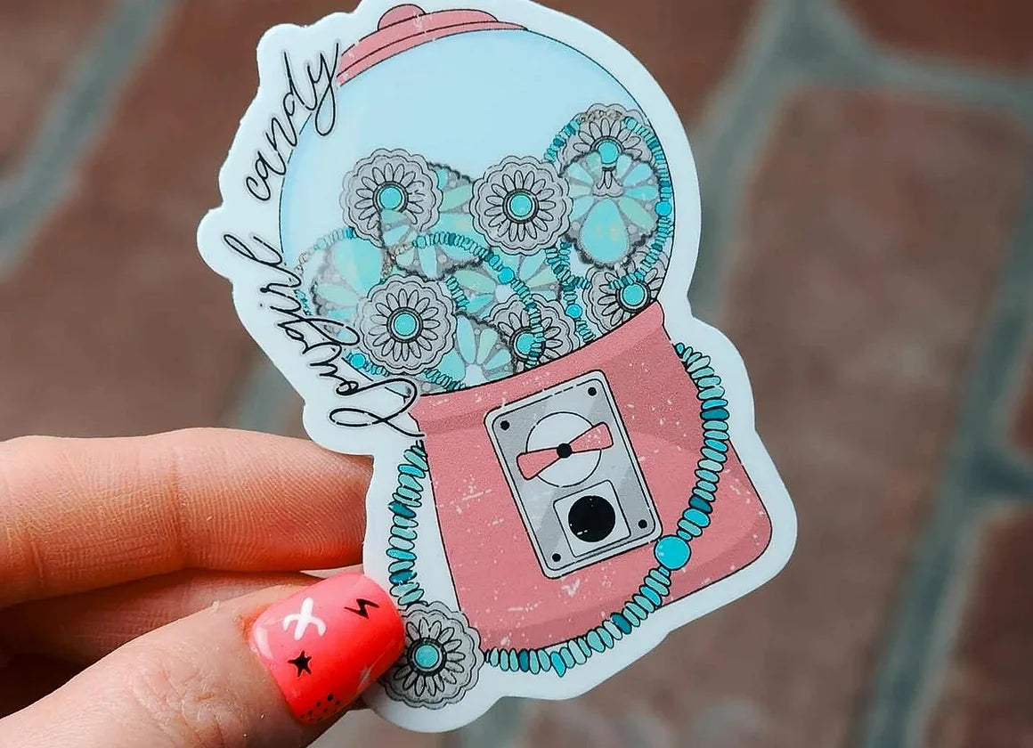 Cowgirl Candy Sticker - West Spork Mercantile
