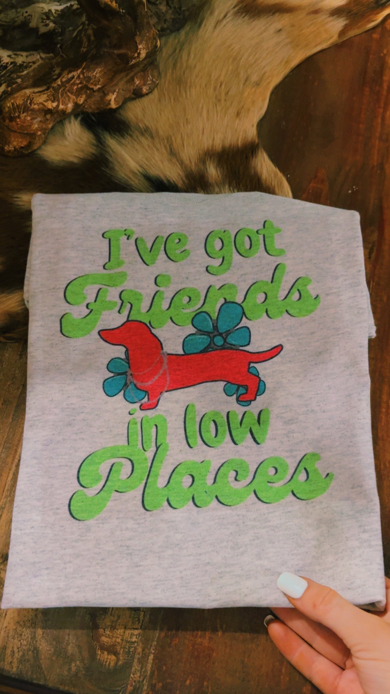 Friends in low places sublimation T-shirt