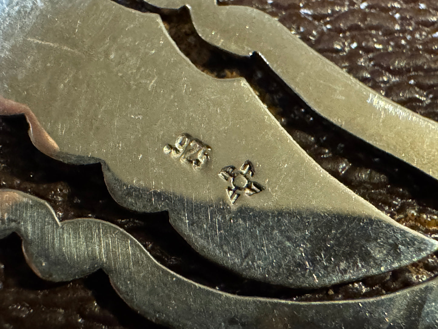 Purple Spiny Dangle Feather Earrings - West Spork Mercantile