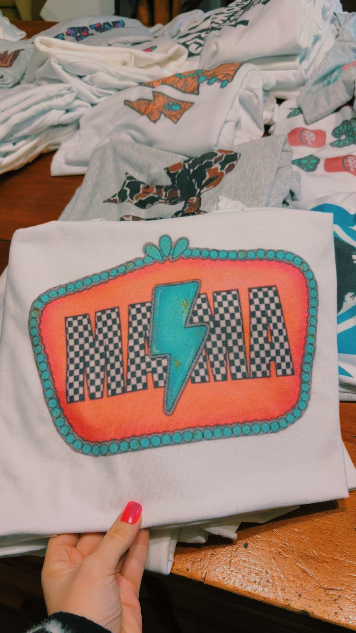 Mama sublimation T-shirt