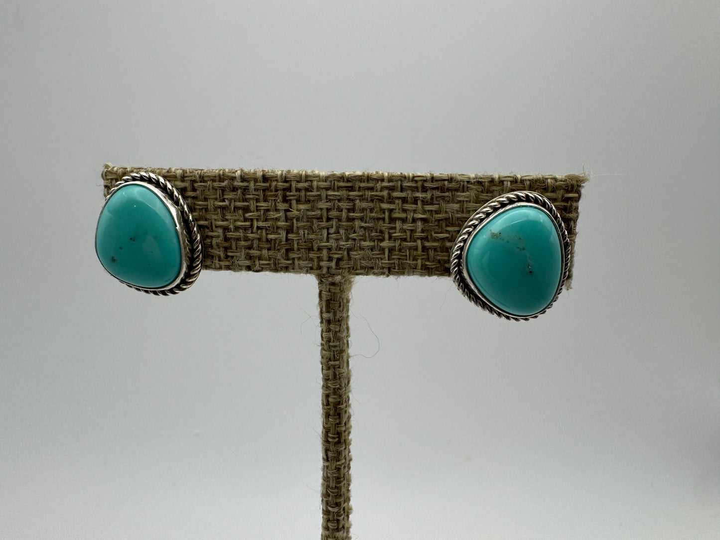 Turquoise studs - West Spork Mercantile