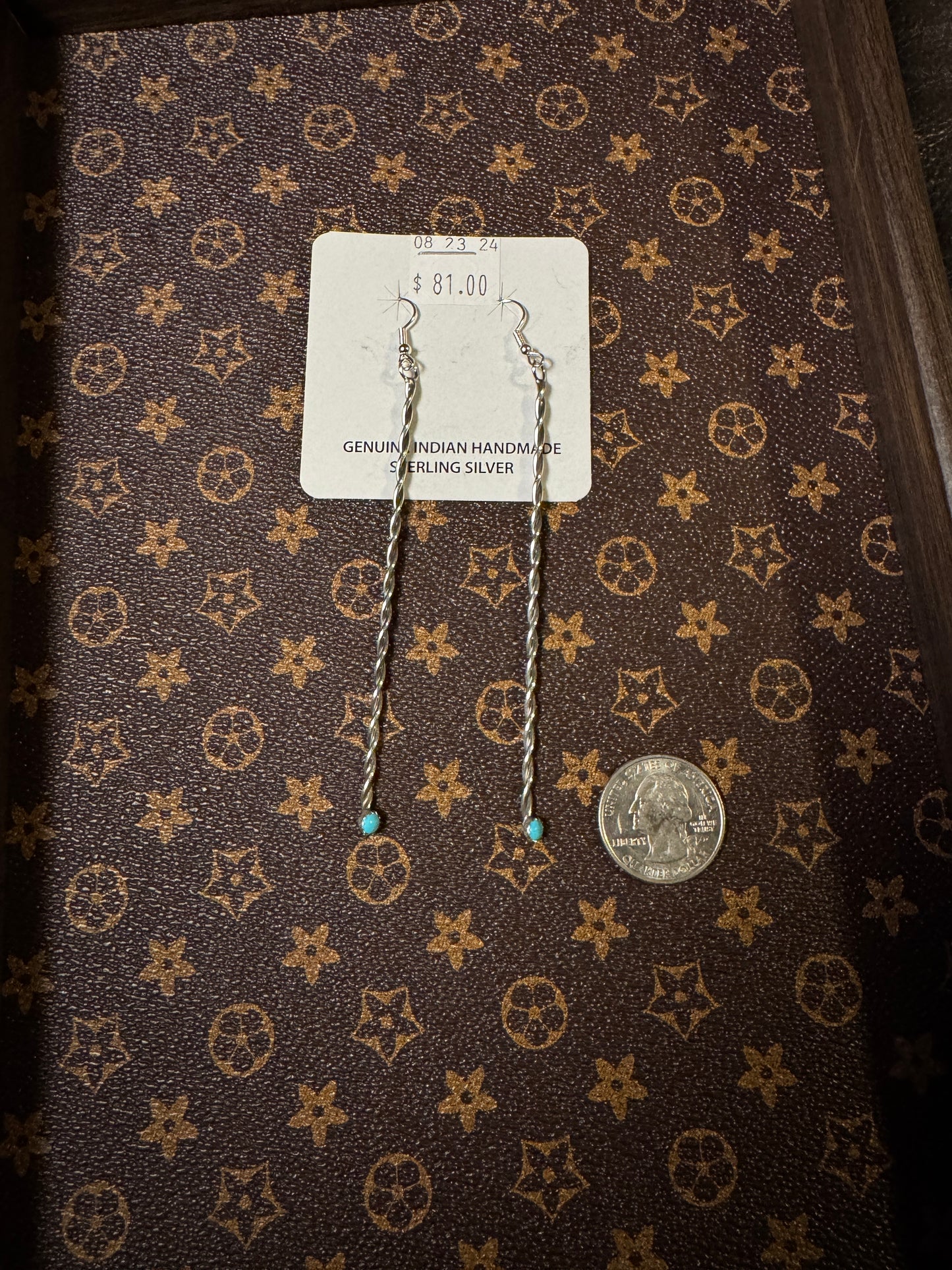 Swizzle stick earrings - West Spork Mercantile