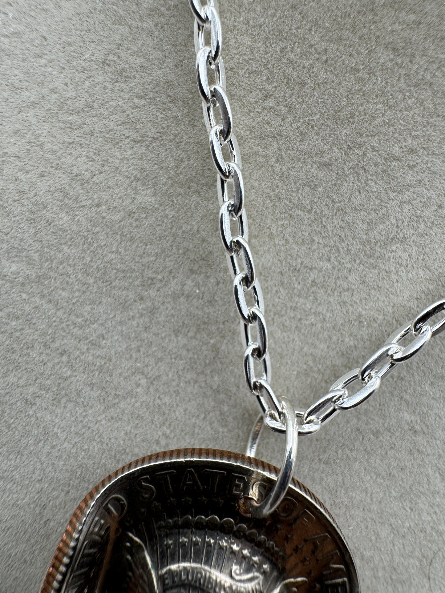 Half Dollar Cowboy Hat Pendant - West Spork Mercantile