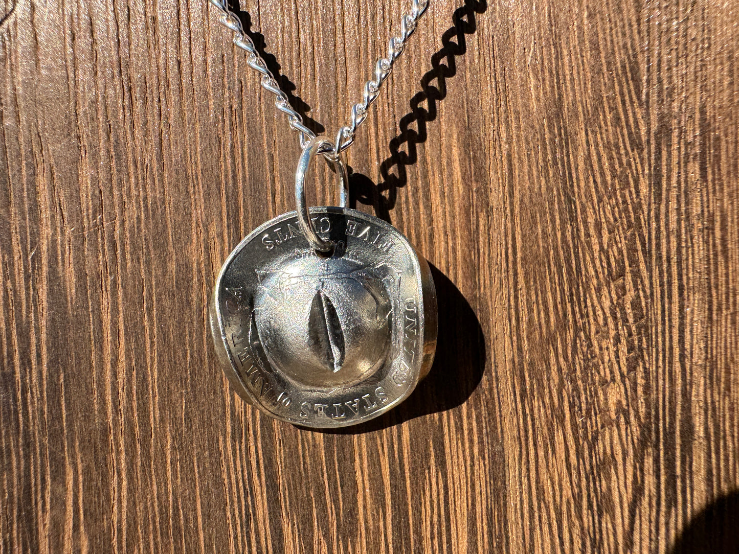 Buffalo Nickel Cowboy Hat Pendant - West Spork Mercantile