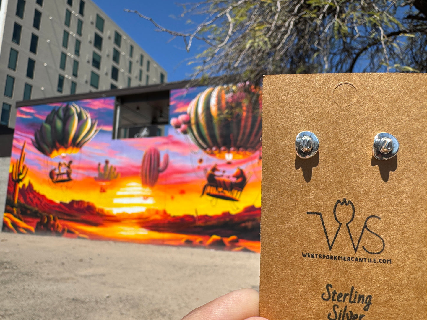 Cowboy Hat Studs - West Spork Mercantile