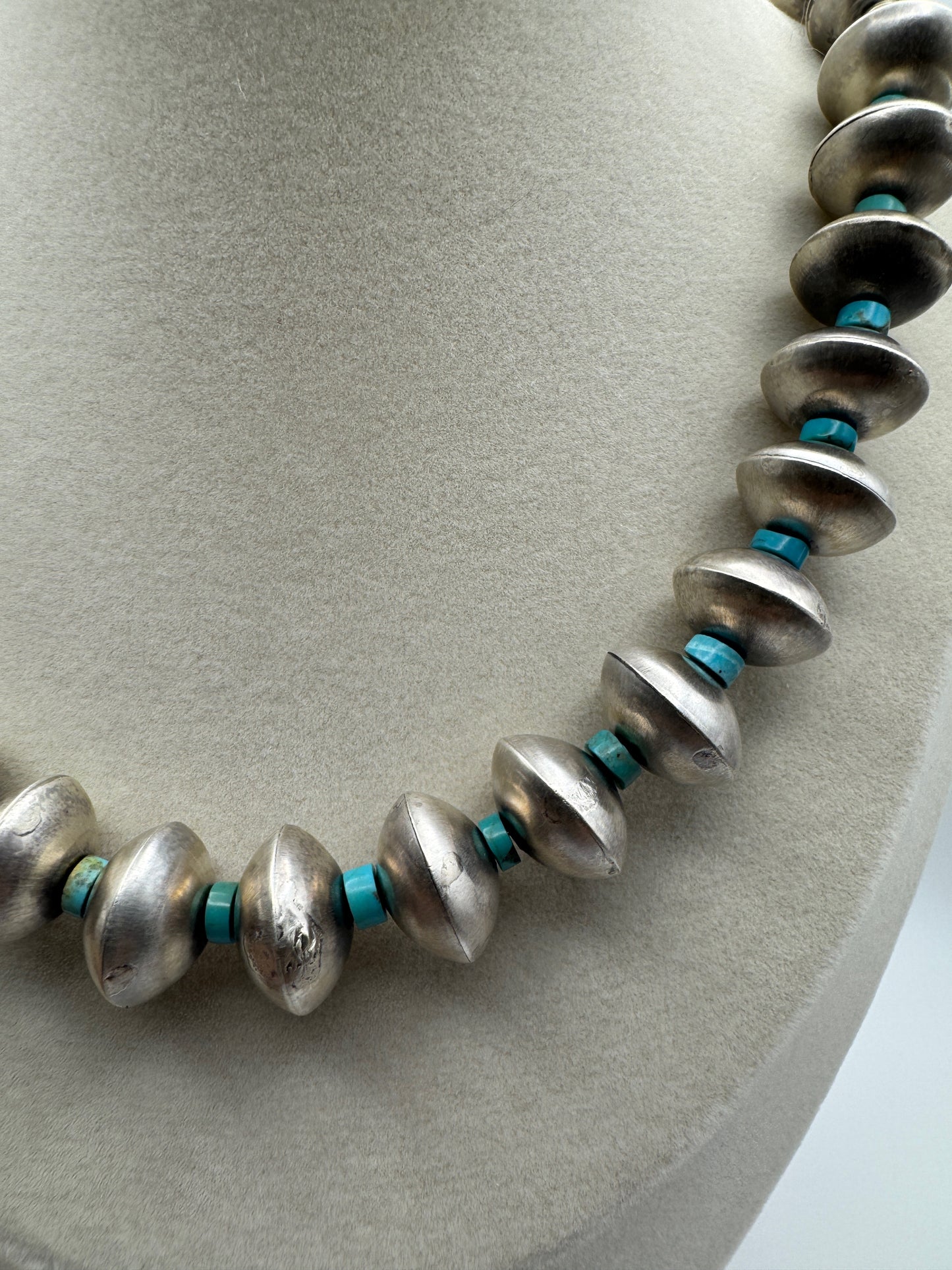 30" Navajo Pearl Set by Shanean Begay - West Spork Mercantile