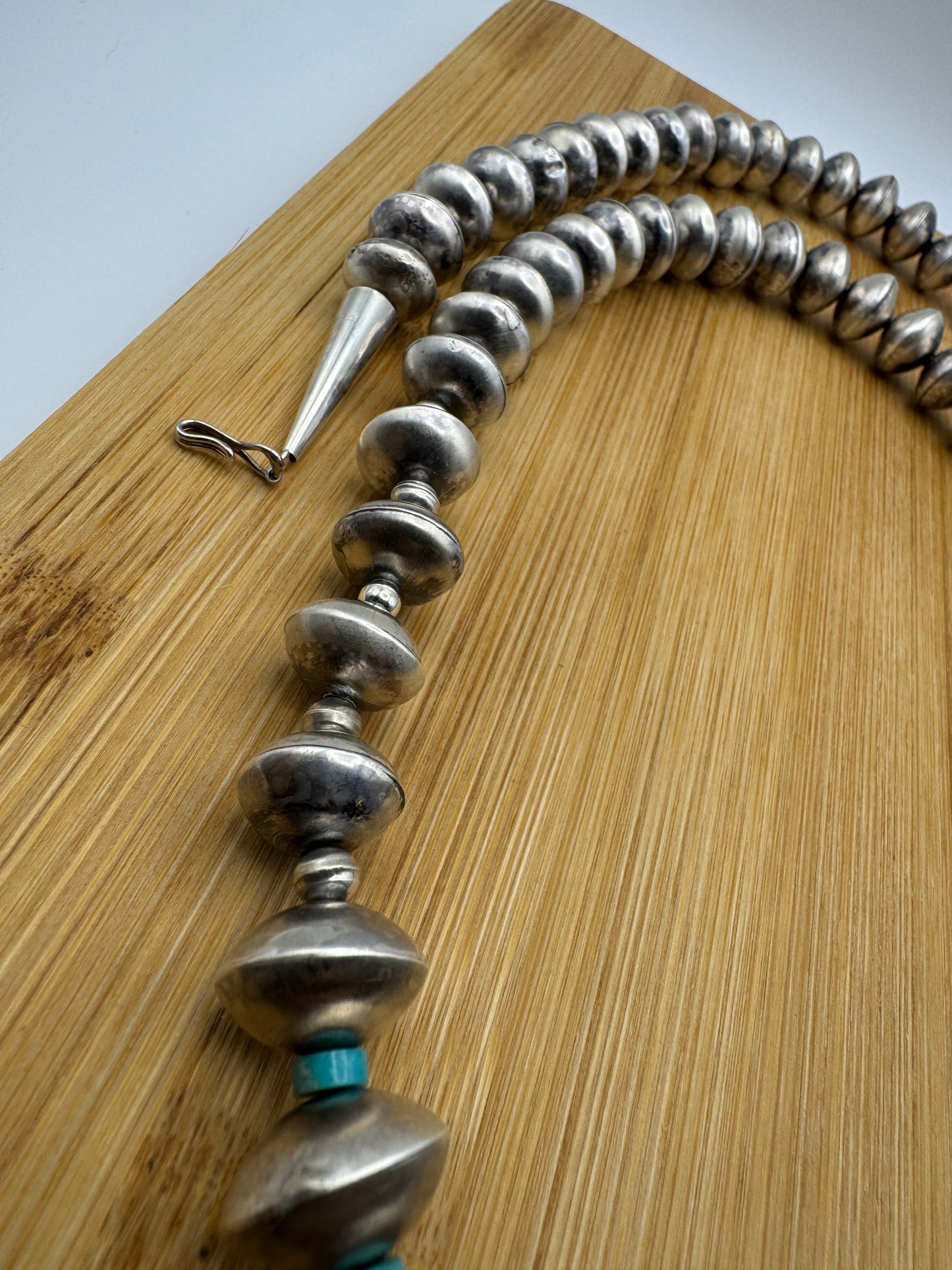 30" Navajo Pearl Set by Shanean Begay - West Spork Mercantile