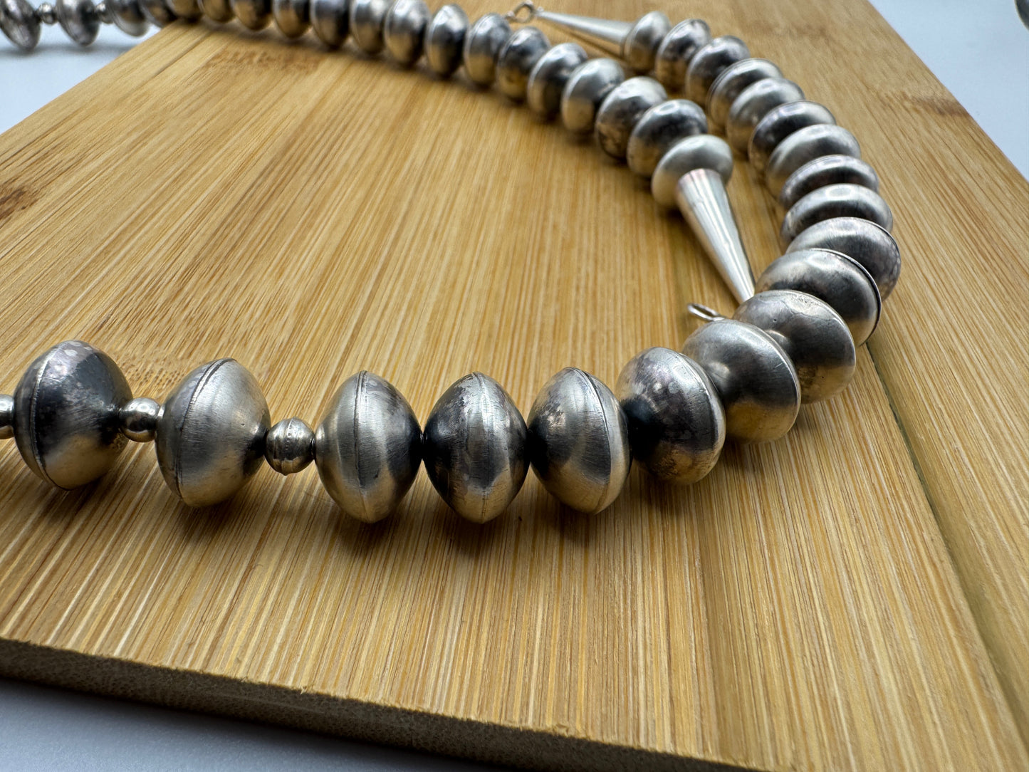 30" Navajo Pearl Set by Shanean Begay - West Spork Mercantile