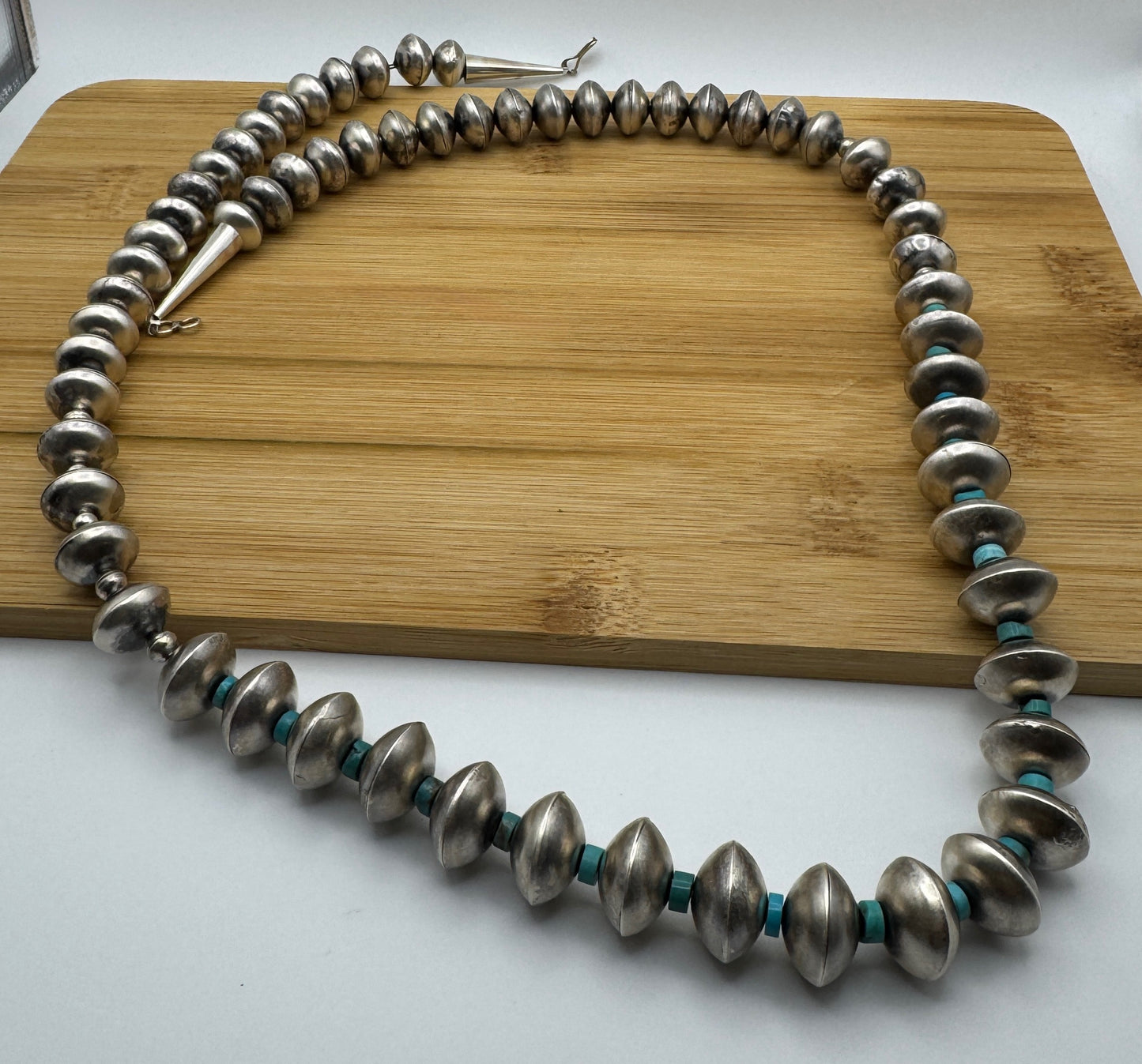 30" Navajo Pearl Set by Shanean Begay - West Spork Mercantile