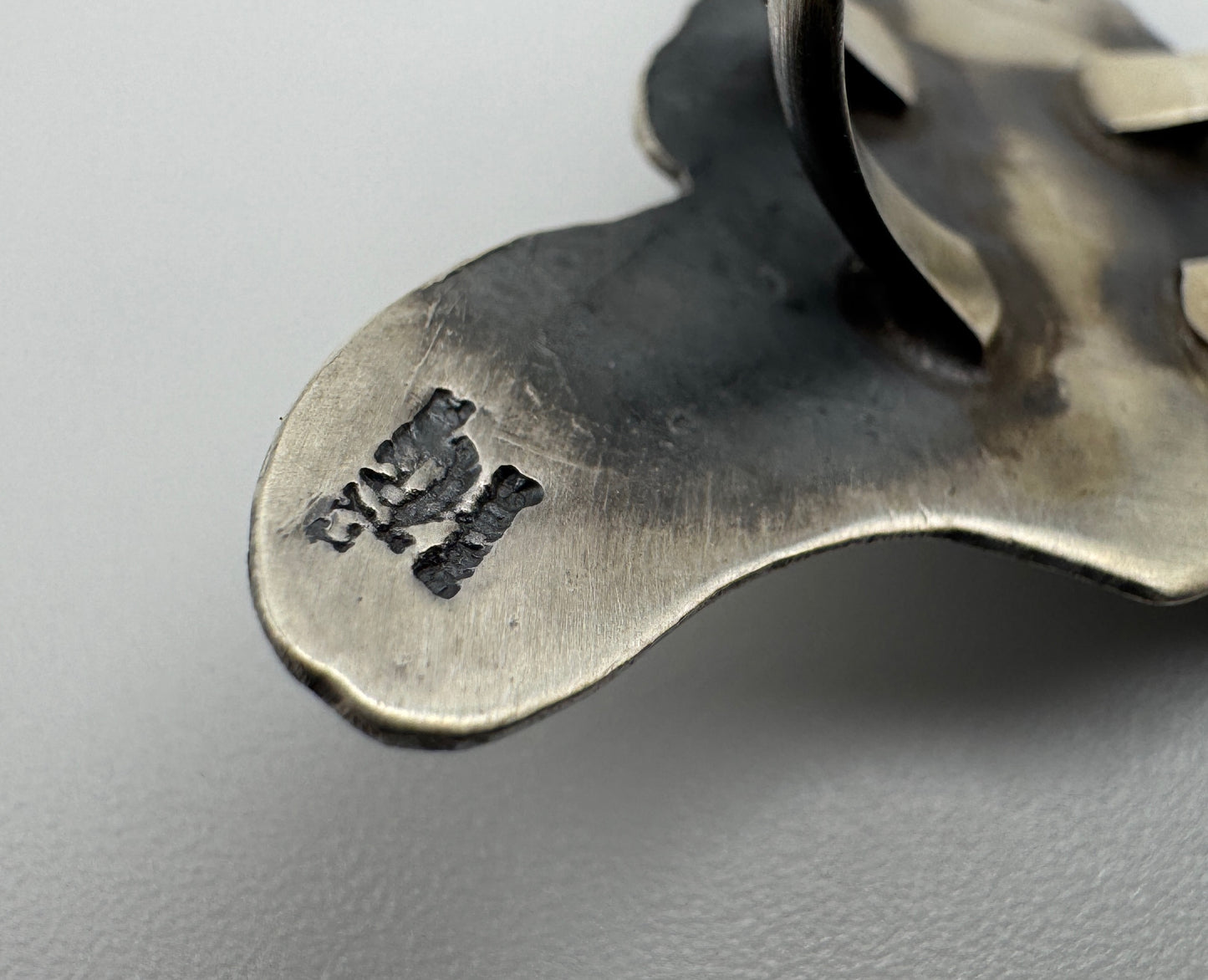 Sleeping Beauty and Sterling Animal Ring by C. Yazzie (2 options) - West Spork Mercantile