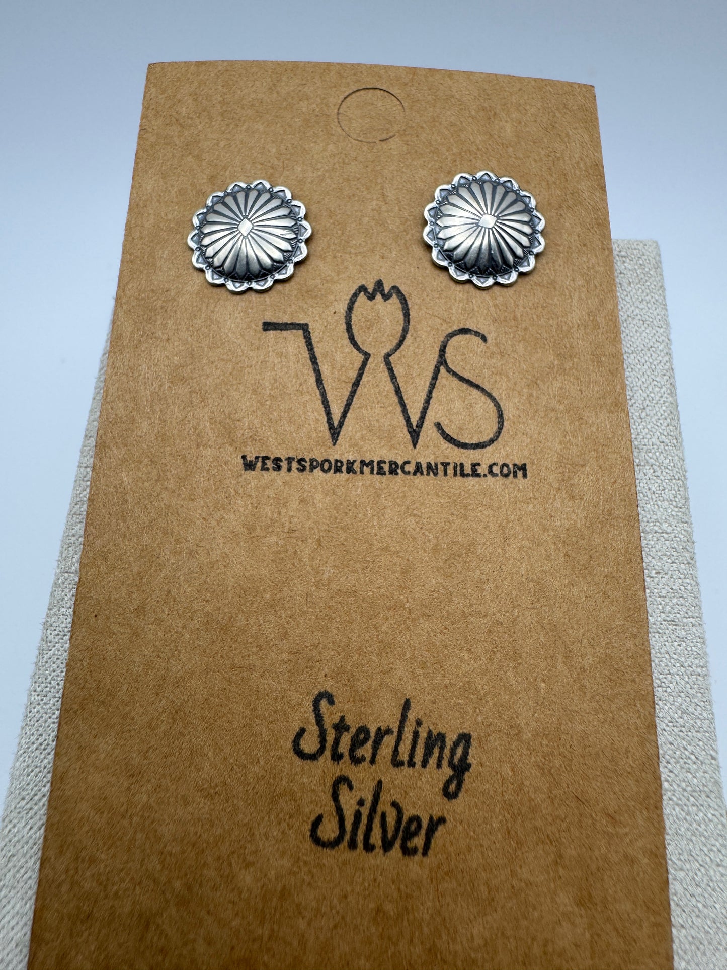 Petit Round Concho Studs - West Spork Mercantile