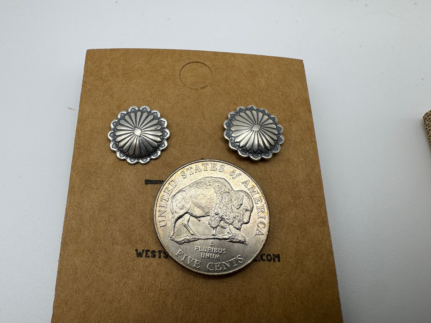 Petit Round Concho Studs - West Spork Mercantile