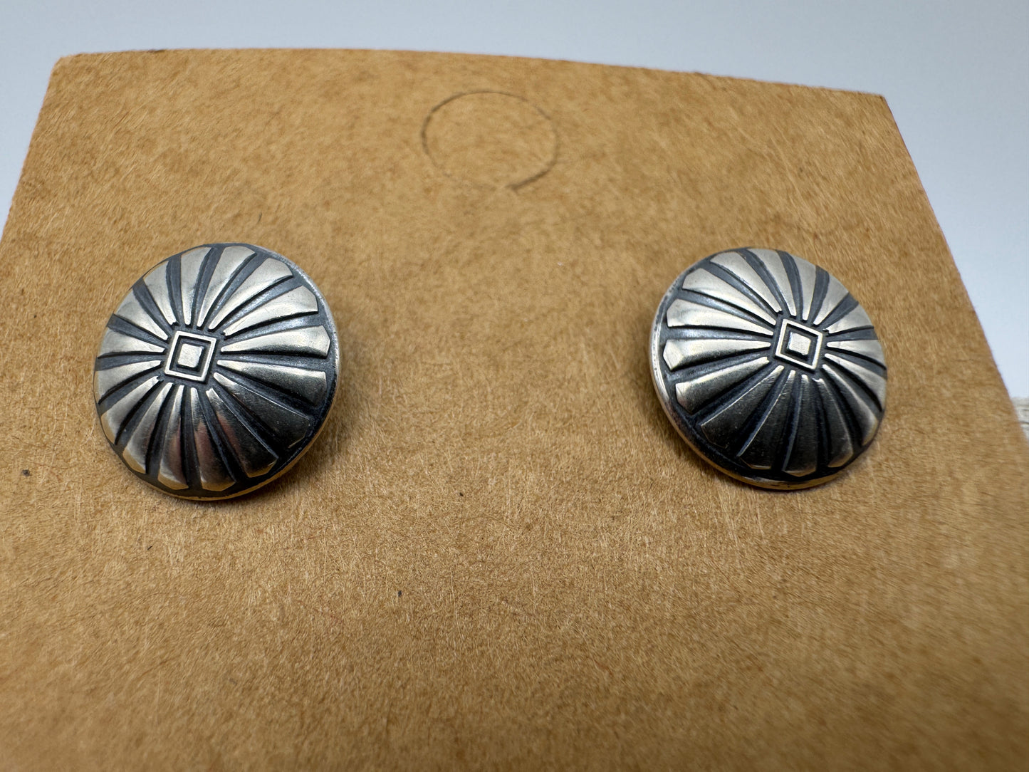 All Sterling Petite Concho Studs - West Spork Mercantile