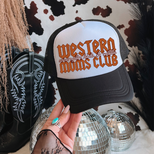 Western moms club  western trucker hat