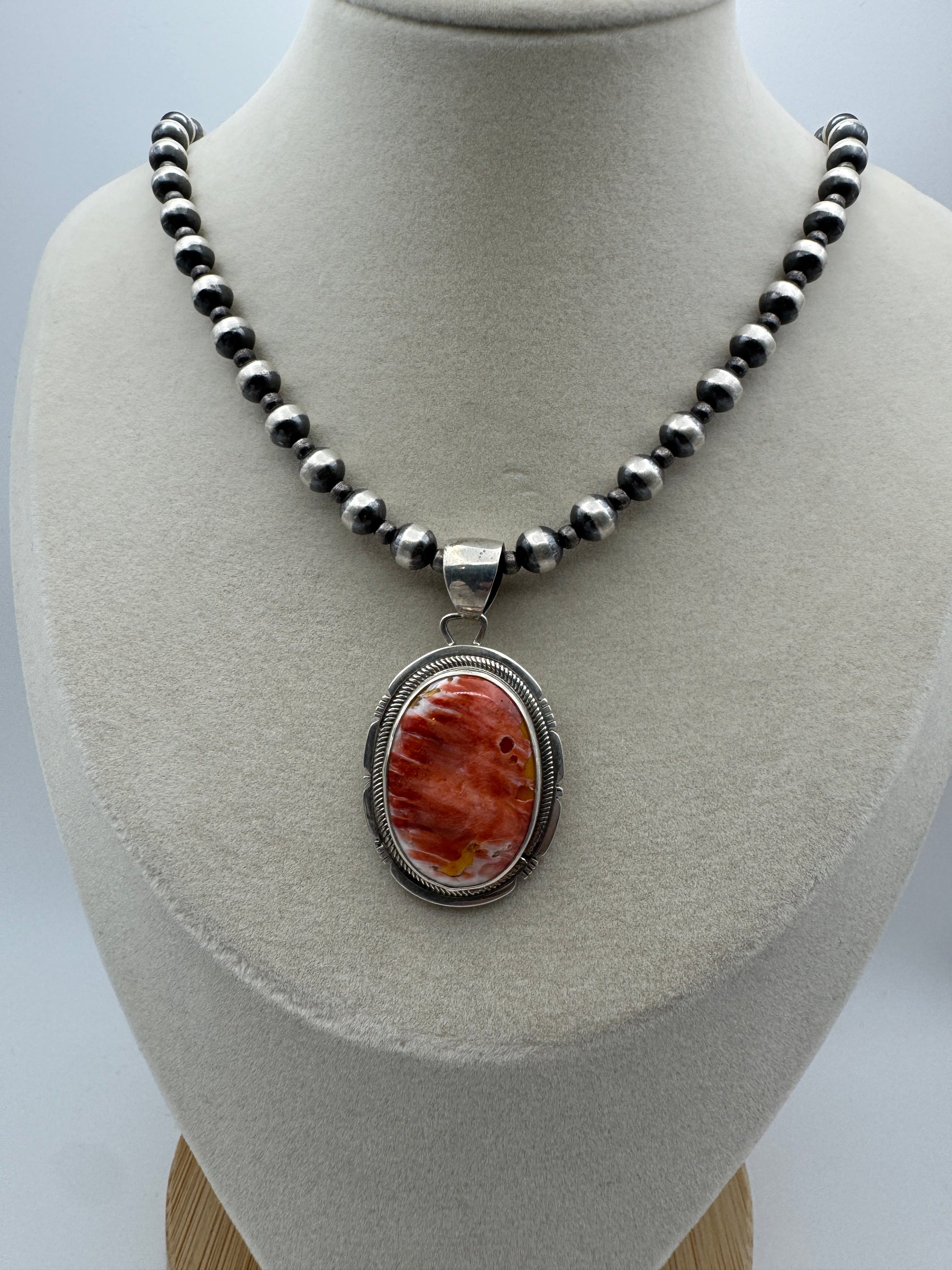 Spiny Oyster Sterling Pendant — KW - West Spork Mercantile