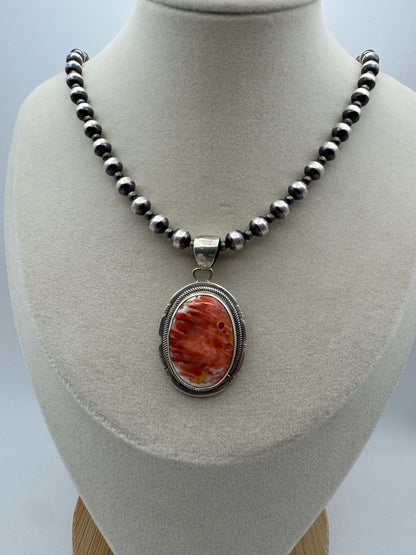 Spiny Oyster Sterling Pendant — KW - West Spork Mercantile