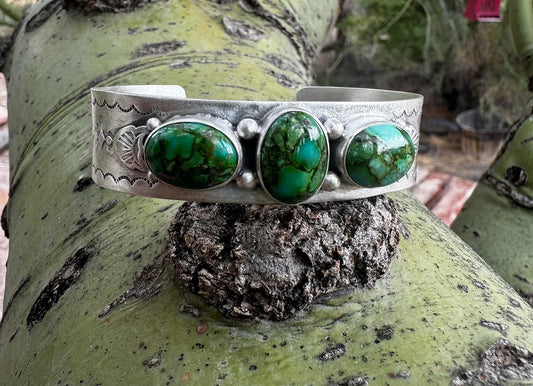 Sonoran Gold Stunner Cuff - West Spork Mercantile