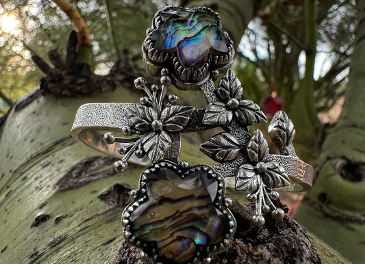 Abalone Doublet Cuff - West Spork Mercantile