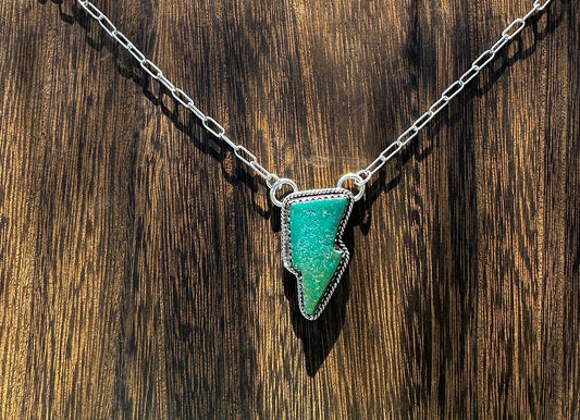 Royston Bolt Necklace - West Spork Mercantile