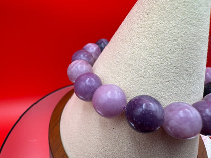 Lepidolite Stretch Bracelet - West Spork Mercantile