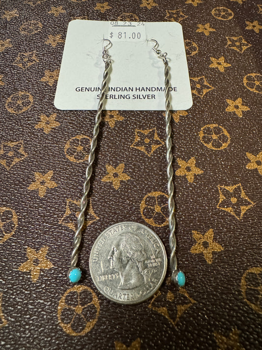 Swizzle stick earrings - West Spork Mercantile