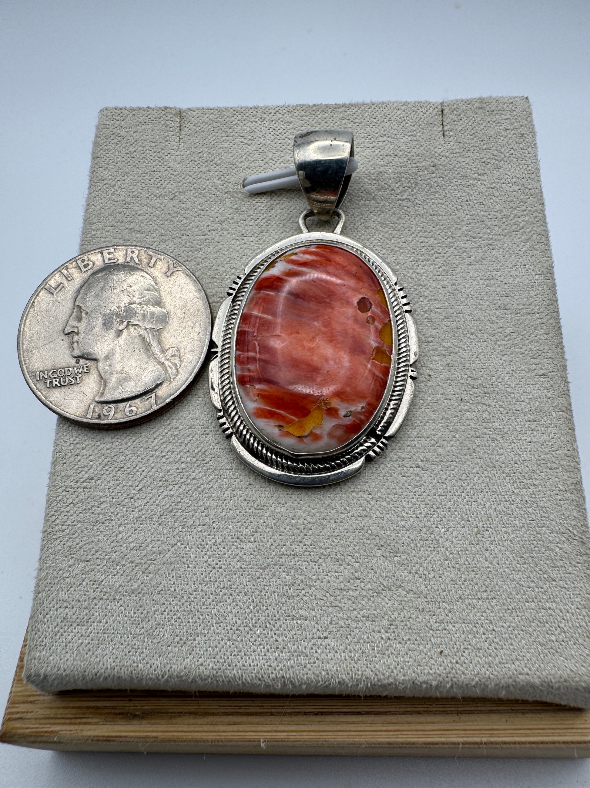 Spiny Oyster Sterling Pendant — KW - West Spork Mercantile
