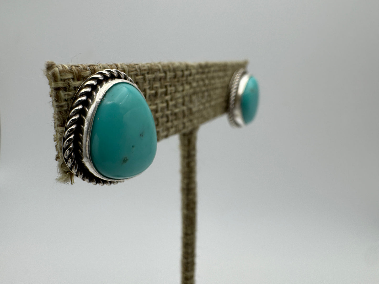 Turquoise studs - West Spork Mercantile