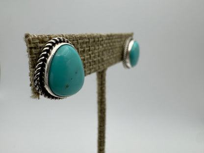 Turquoise studs - West Spork Mercantile