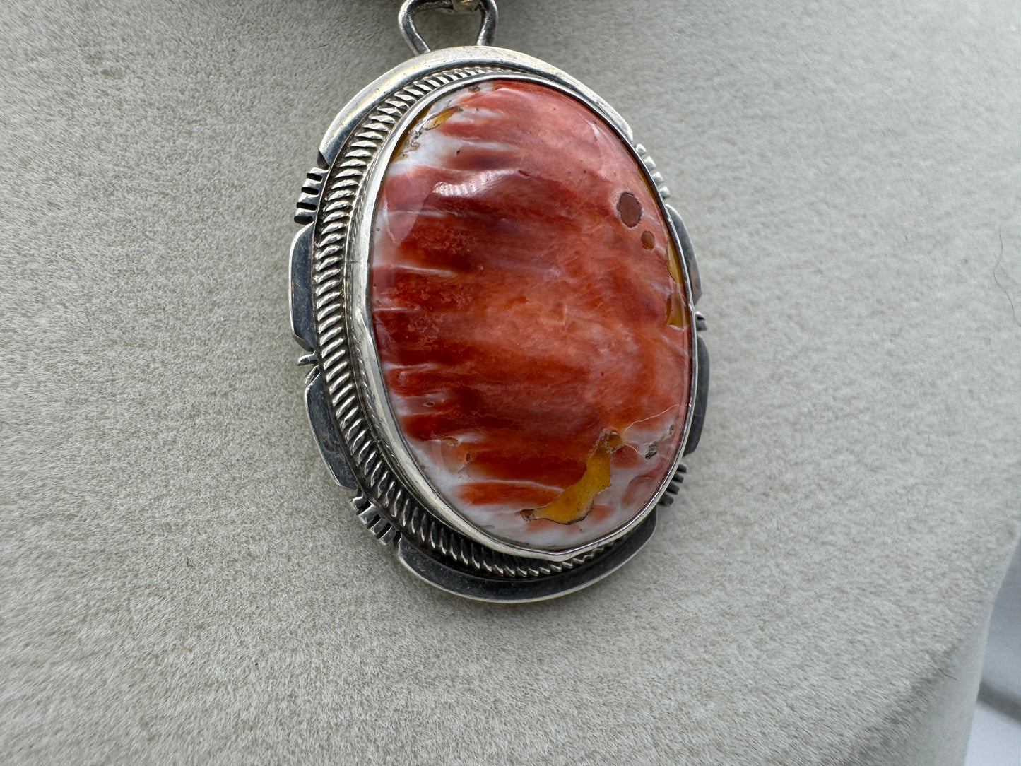 Spiny Oyster Sterling Pendant — KW - West Spork Mercantile