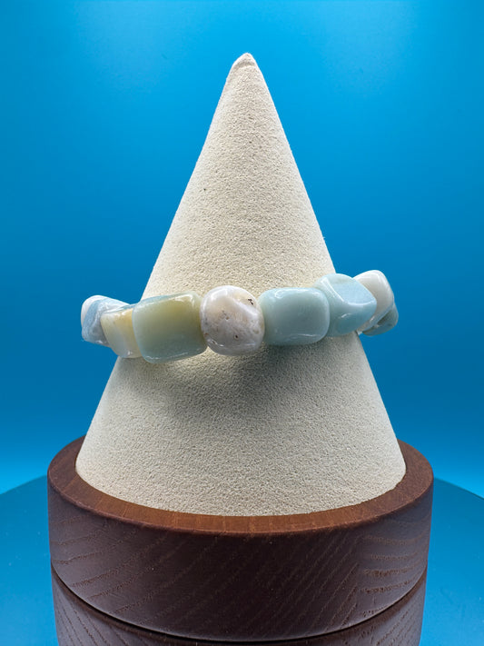 Amazonite Stretch Bracelet - West Spork Mercantile