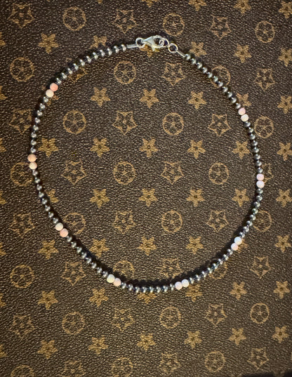 16” 4mm Bubblegum Navajo Pearls - West Spork Mercantile