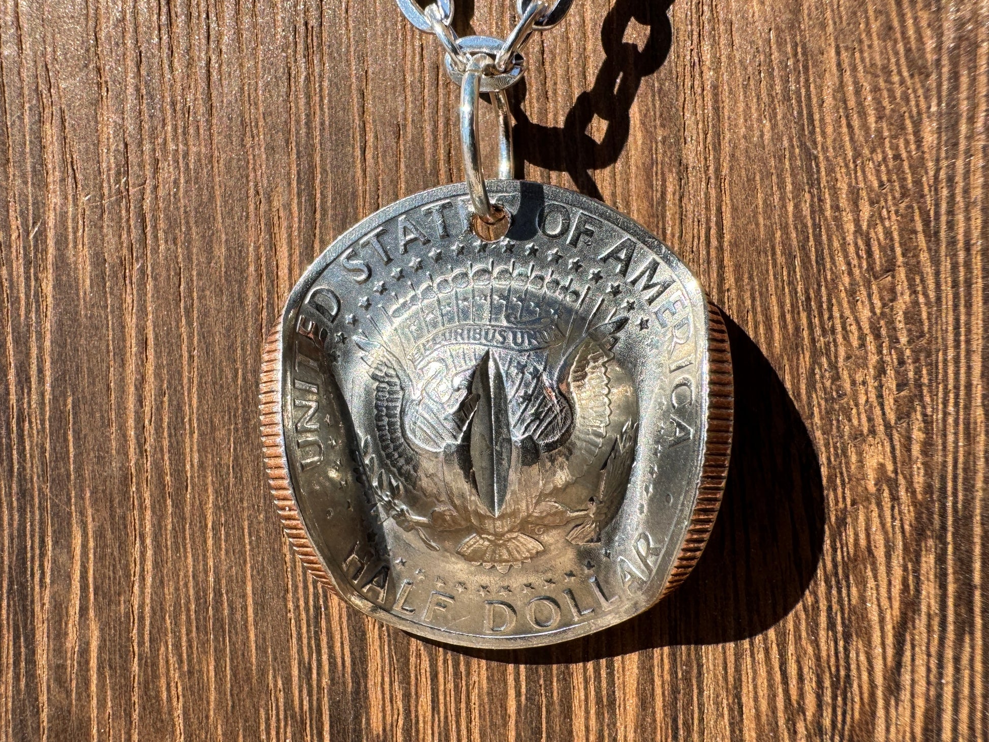 Half Dollar Cowboy Hat Pendant - West Spork Mercantile