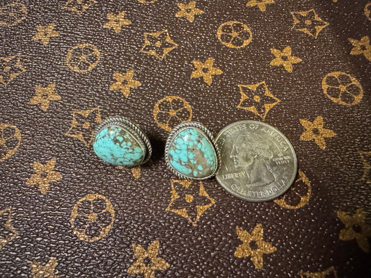 Turquoise studs - West Spork Mercantile