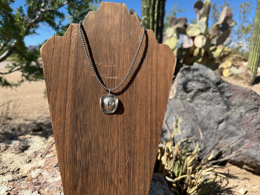 Half Dollar Cowboy Hat Pendant - West Spork Mercantile
