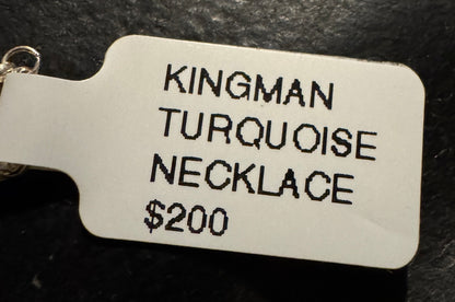“Hada Bar” — Kingman Turquoise Statement Necklace - West Spork Mercantile