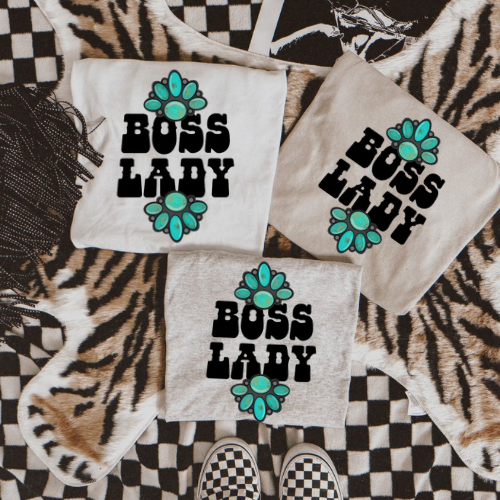 Boss lady sublimation T-shirt