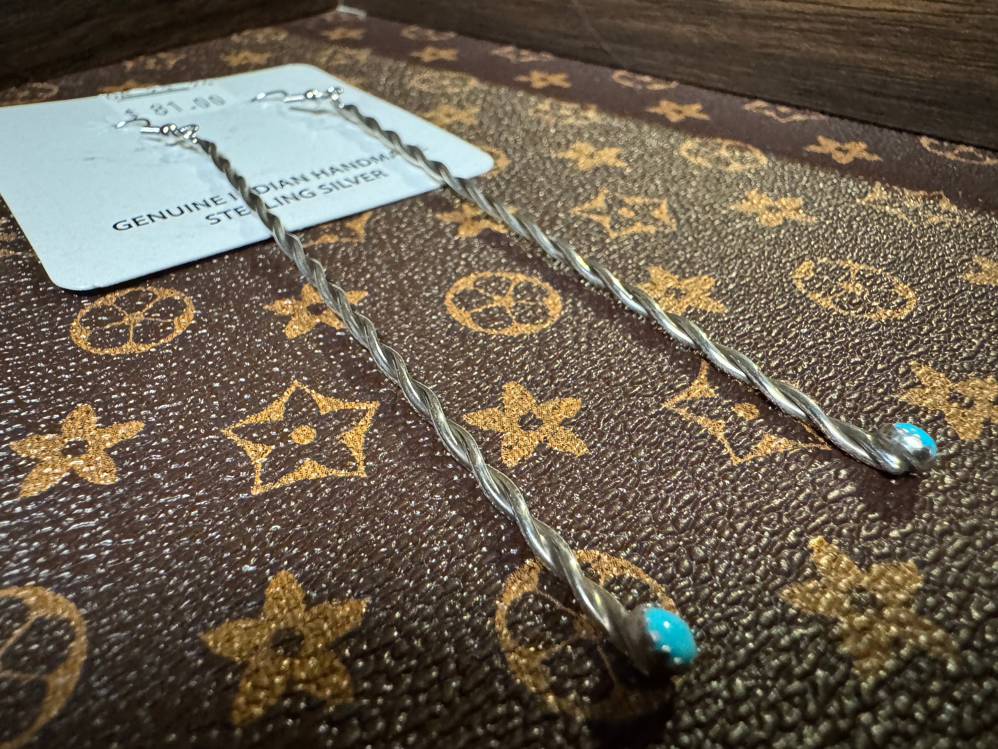 Swizzle stick earrings - West Spork Mercantile