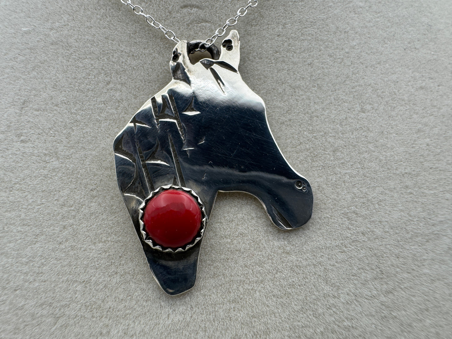Horse Head Pendant by Spork Handmade - West Spork Mercantile