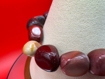 Mookaite Stretch Bracelet - West Spork Mercantile