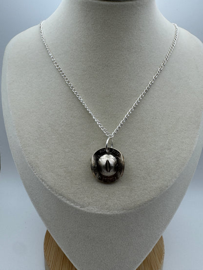 Half Dollar Cowboy Hat Pendant - West Spork Mercantile