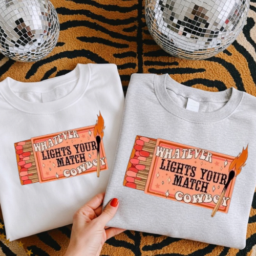 Whatever lights your match sublimation T-shirt