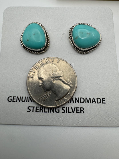 Turquoise studs - West Spork Mercantile
