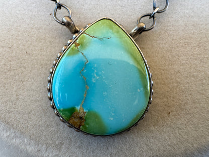 Sonoran Gold Necklace by Scott Skeets (Navajo) - West Spork Mercantile