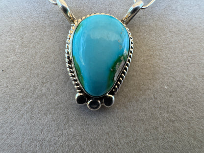 Dainty Sonoran Gold Necklace by Sharon McCarthy (Navajo) - West Spork Mercantile